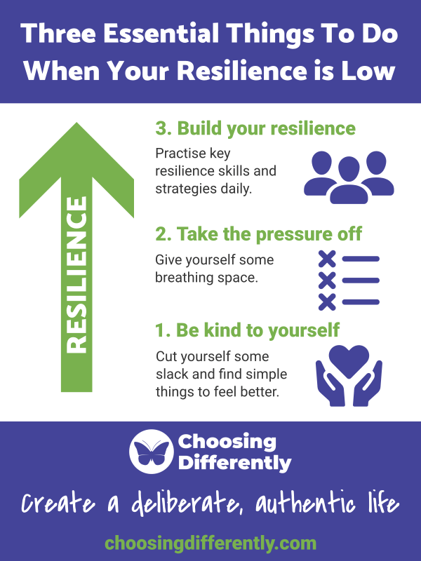 Low Resilience - Three Essential Steps